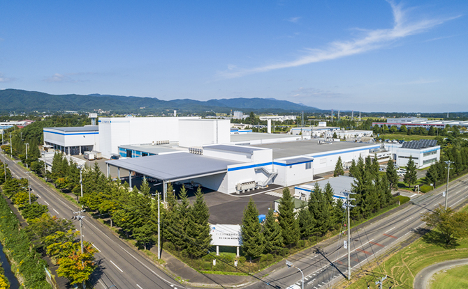 花巻工場を見学する